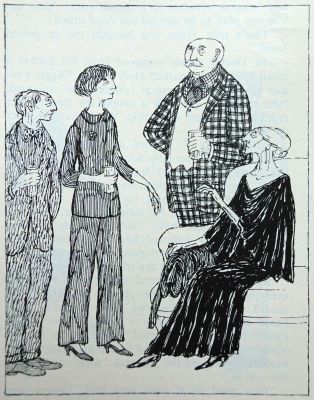 Illustration for Where There's A Will by Mary Manning
The Atlantic
September, 1975
p41
