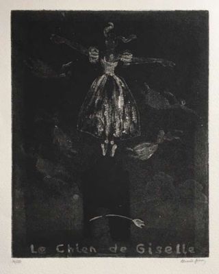 Le Chien de Giselle
Edition of 50 of which 30 were hand signed and numbered.
