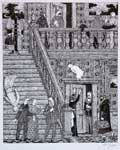 Edward Gorey Signals Print - Hotel