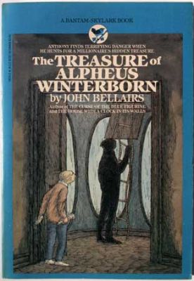 The Treasure  of Alpheus Winterborn by John Bellairs
Bantam-Skylark
1980
