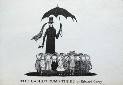 Published by Harvey Hutter
PCEG-17
From The Gashlycrumb Tinies
